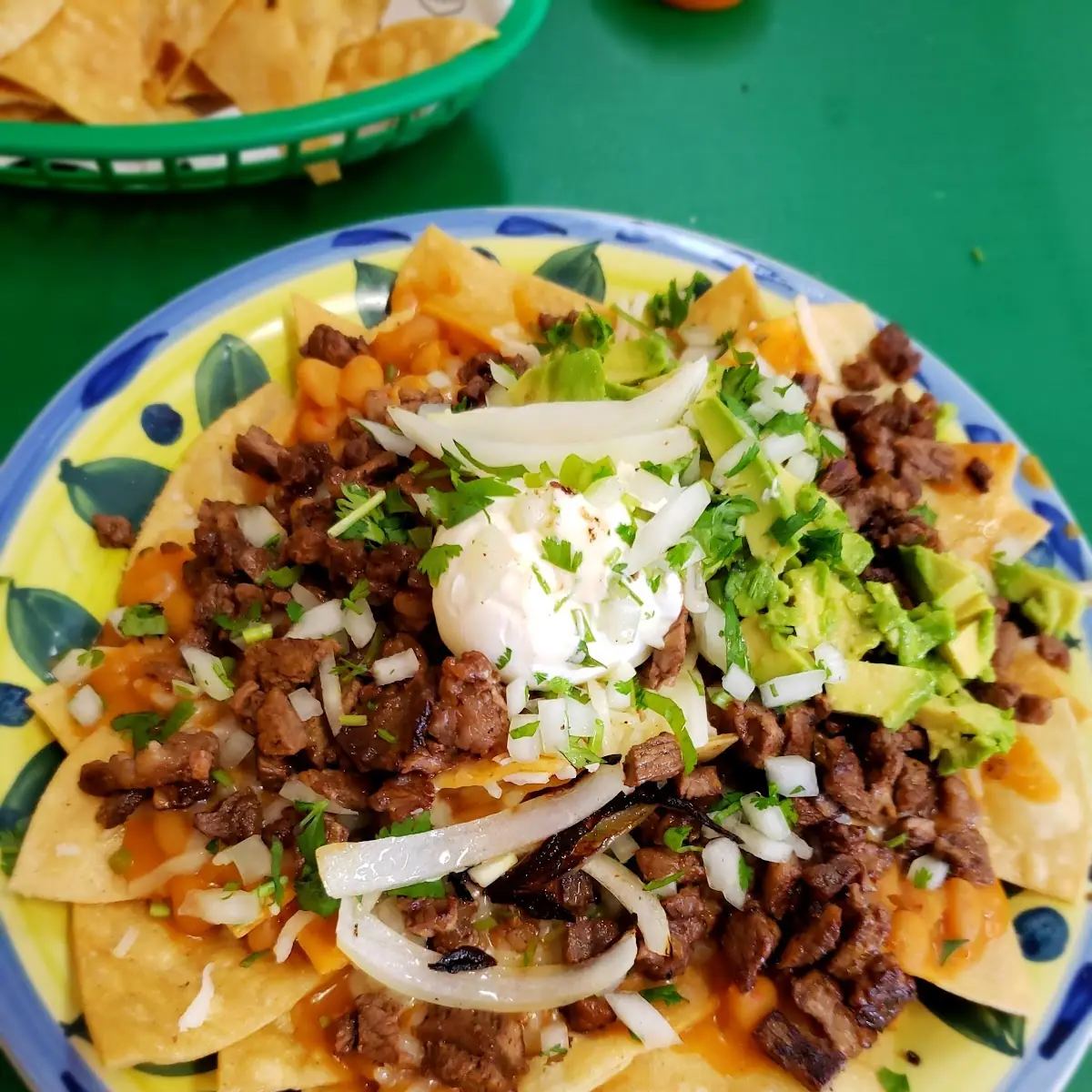 Super Nachos and Can Soda