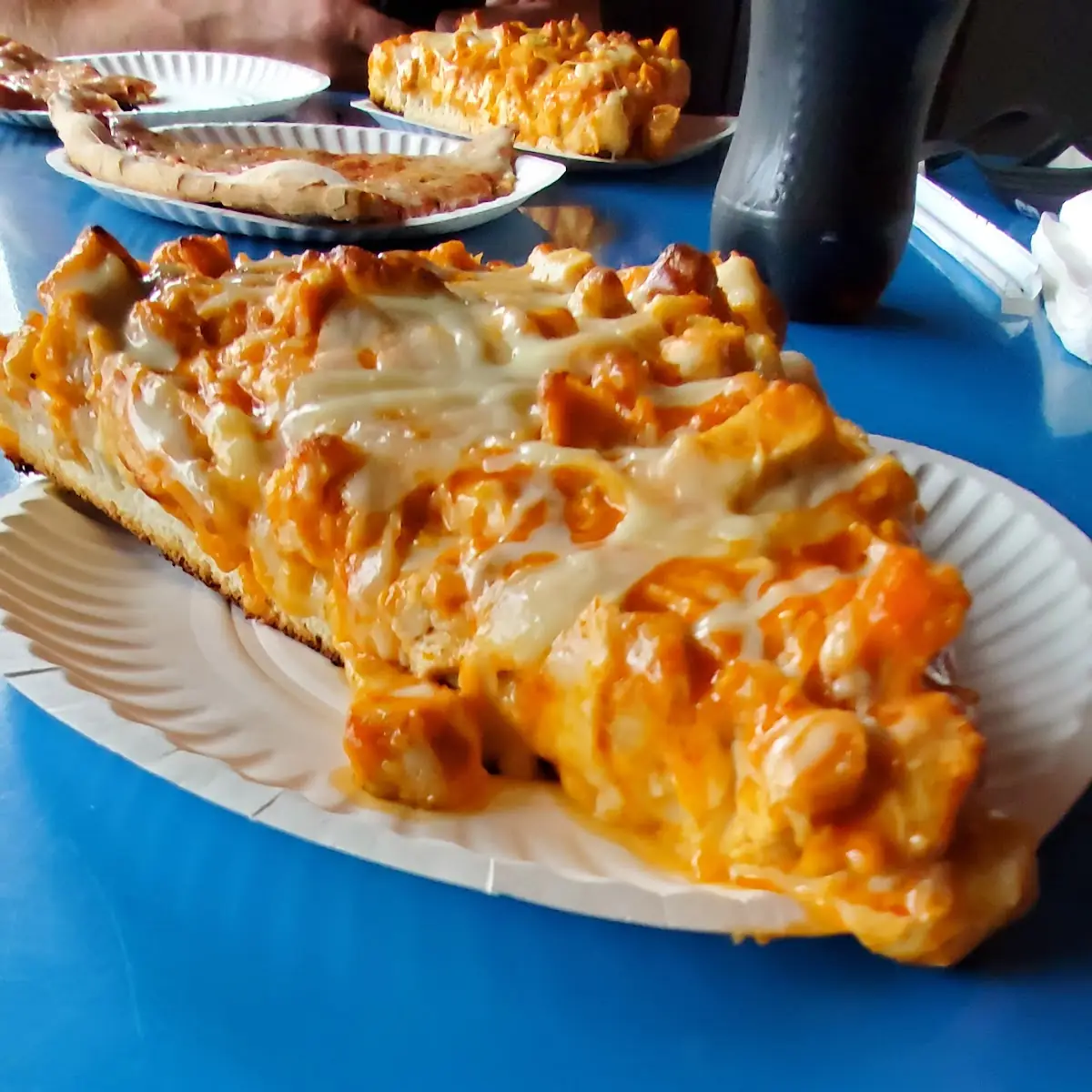 Buffalo Chicken Pan Pizza