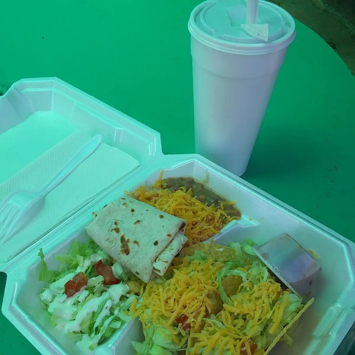 2 Tacos Combo Plate