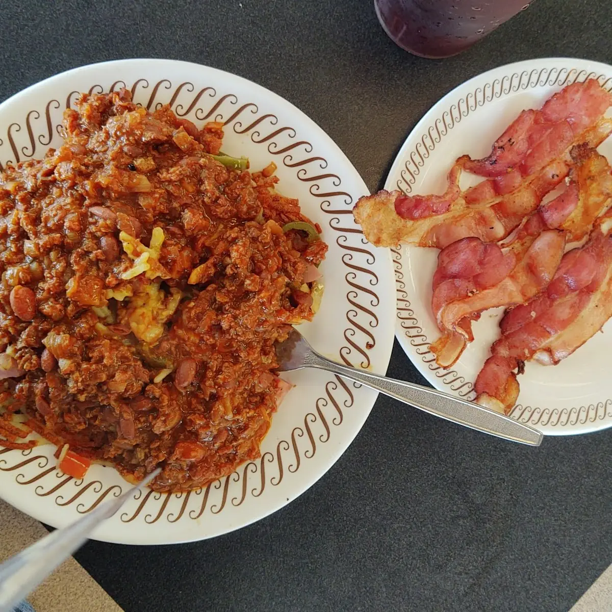 Hash Browns Scattered Covered All the Way
