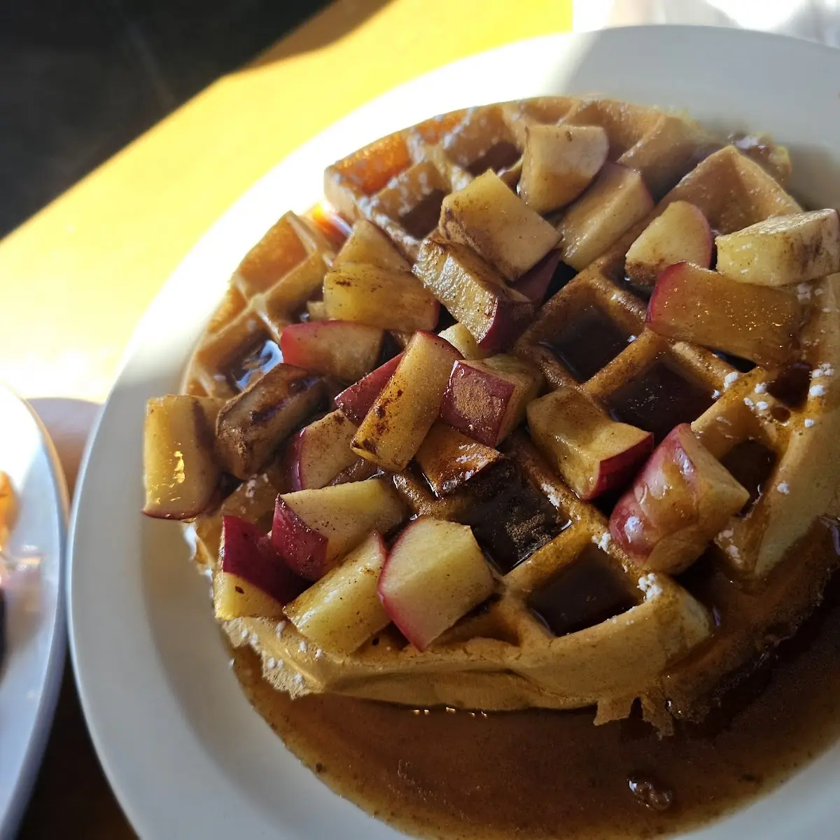 Apple Cinnamon Waffles