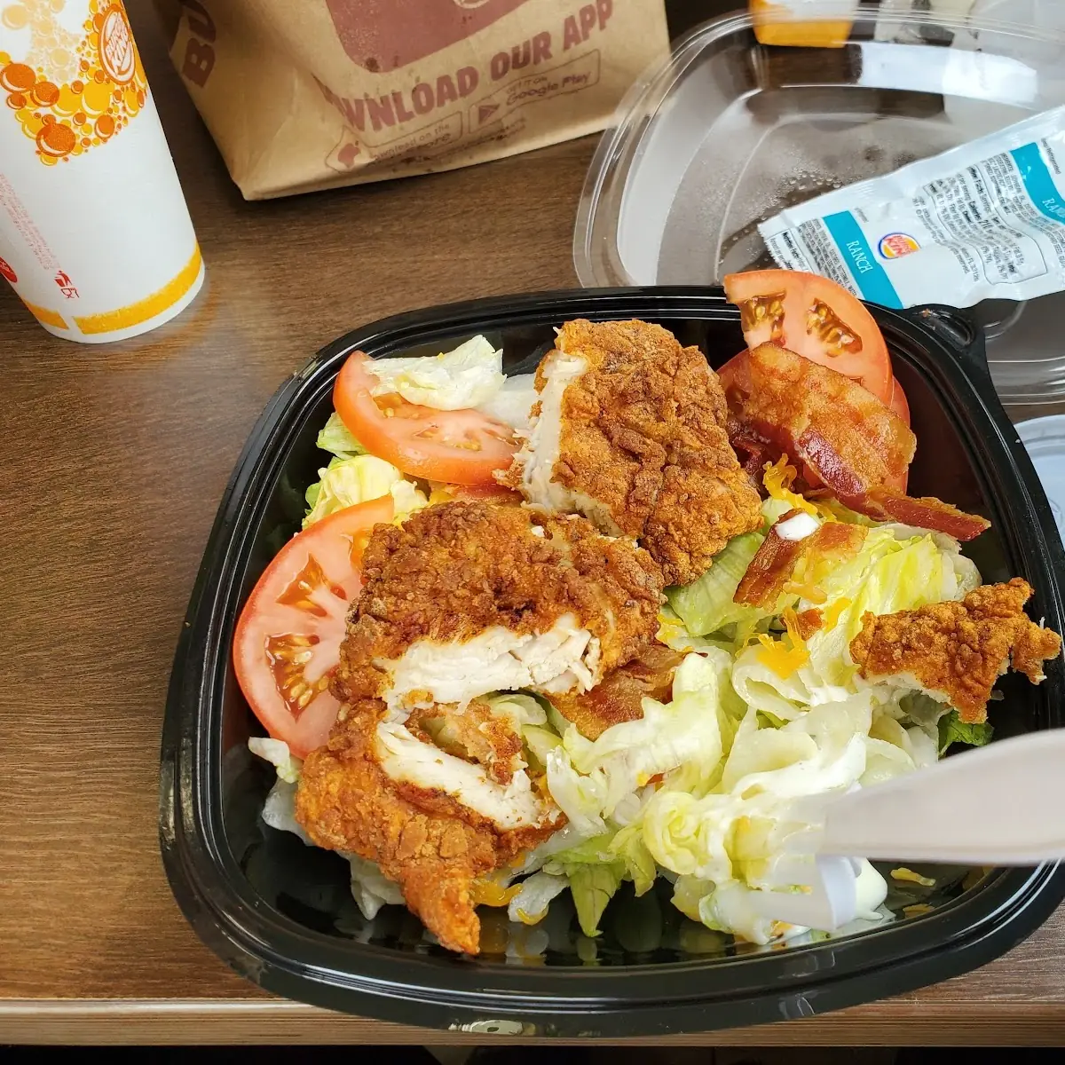 Chicken Club Salad