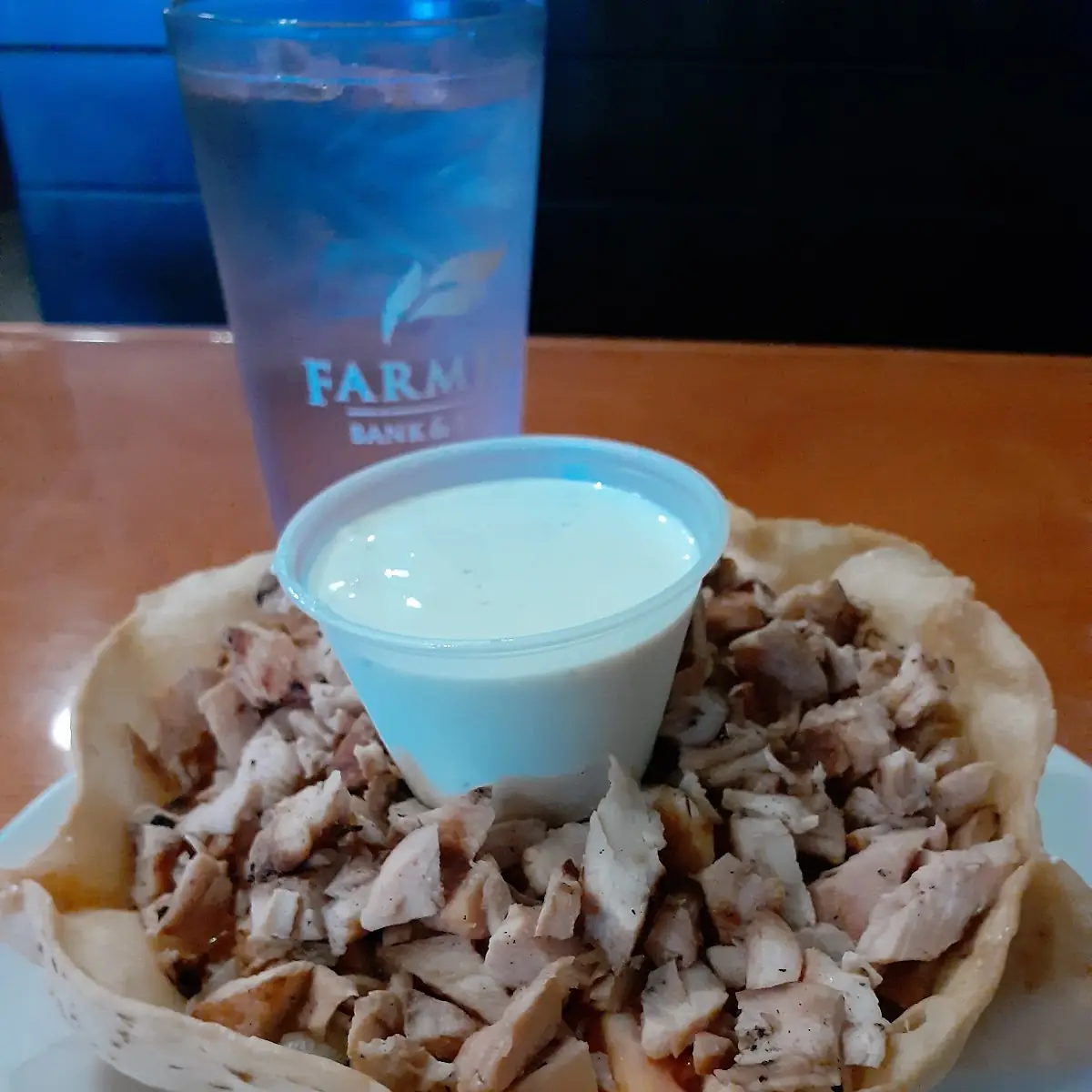 Grilled Chicken Salad with Ranch