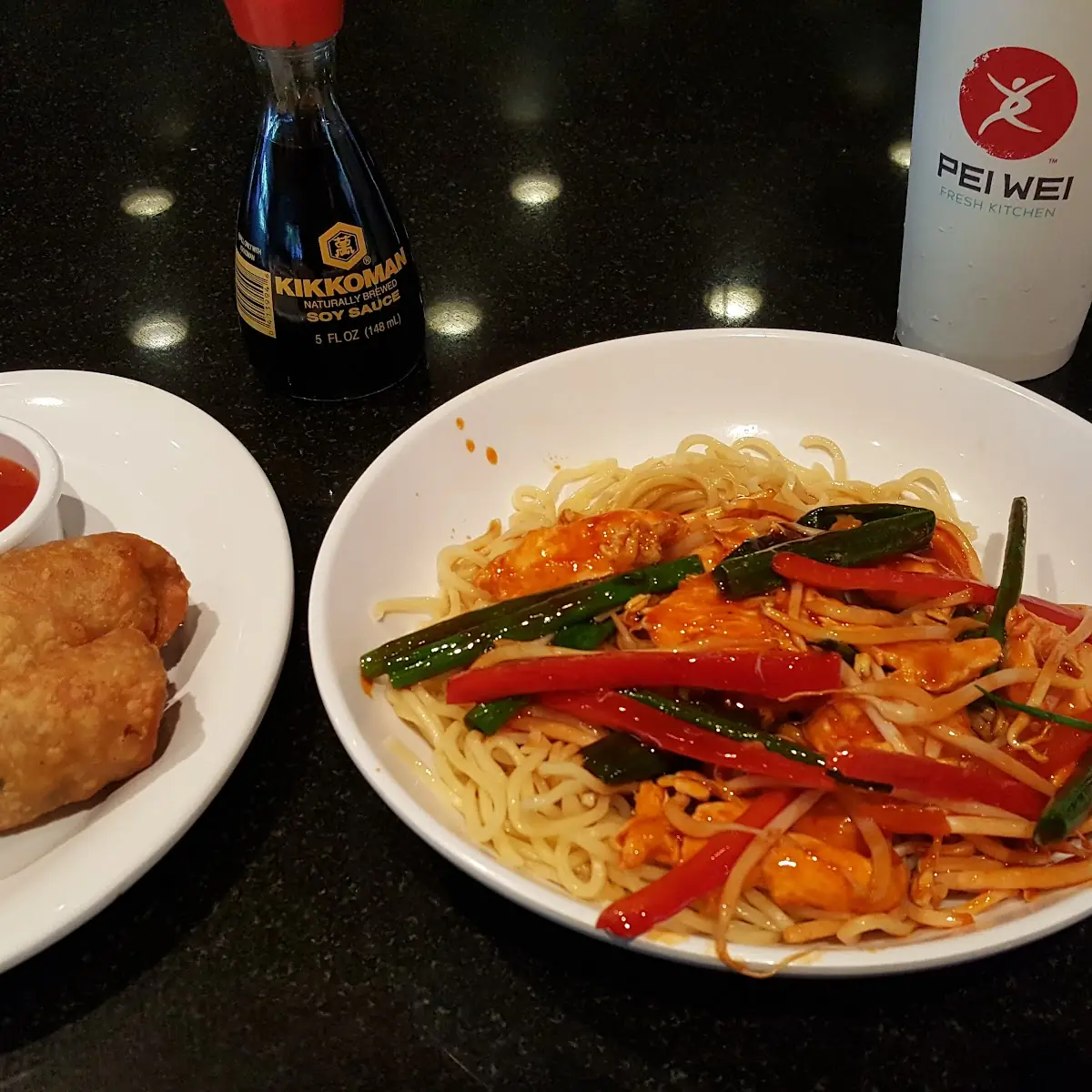 Korean Spicy Chicken Noodle Bowl