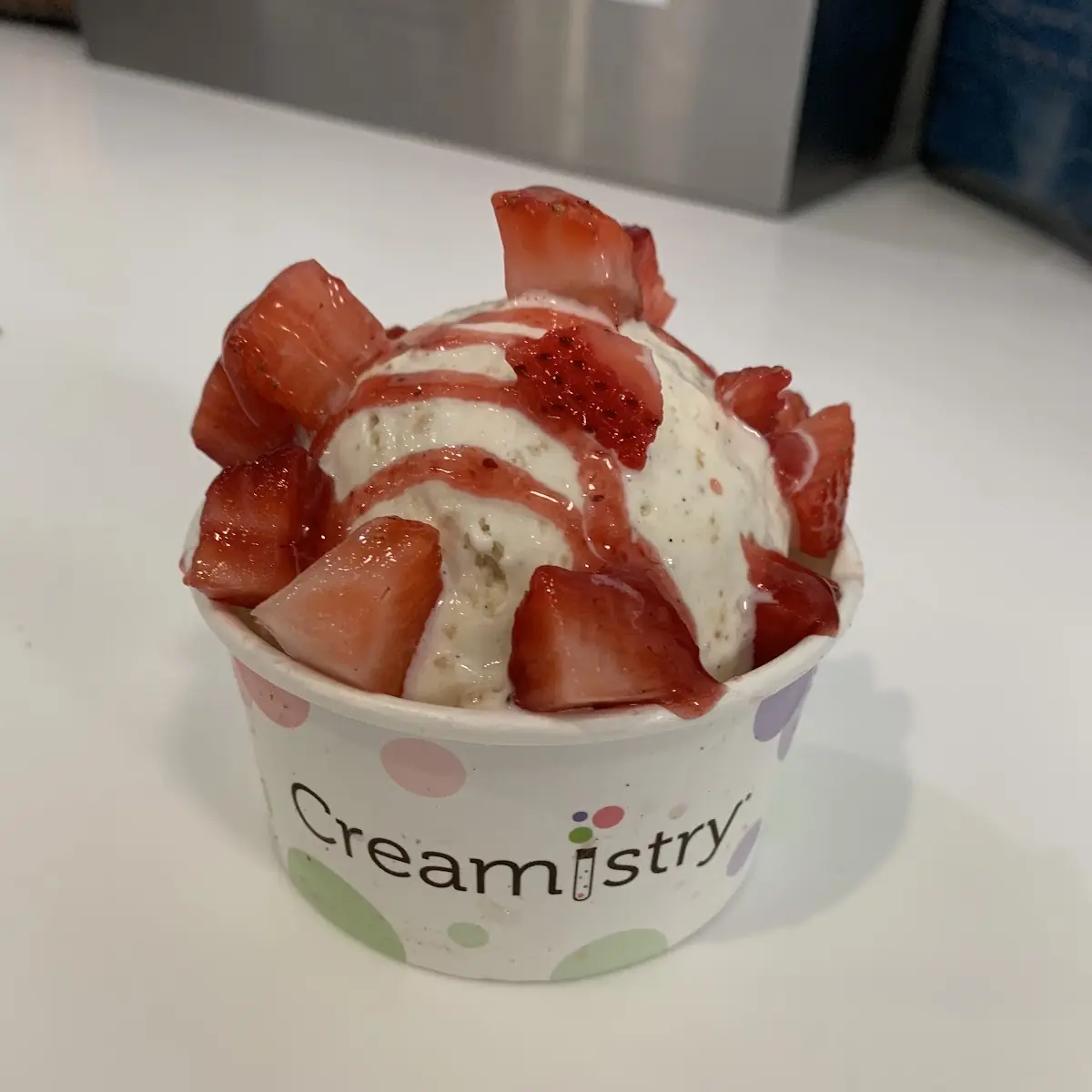 Strawberry Cheesecake Sundae