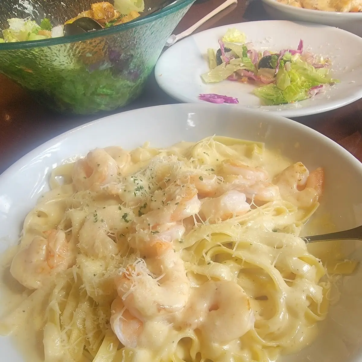 Shrimp Alfredo