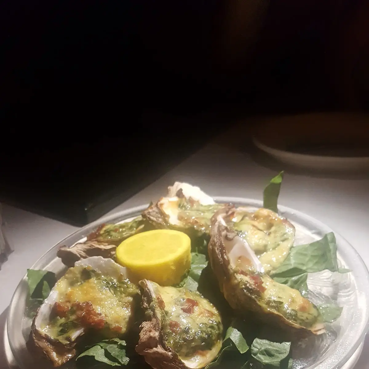 Oysters Rockefeller