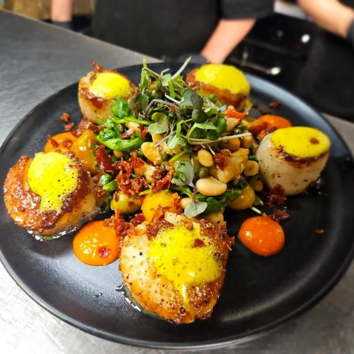 Pan Seared Scallops