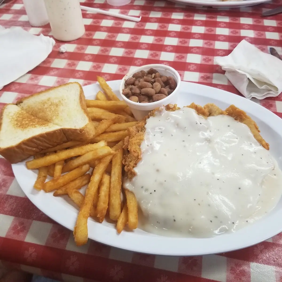 Chicken Fried Steak Lunch Portion