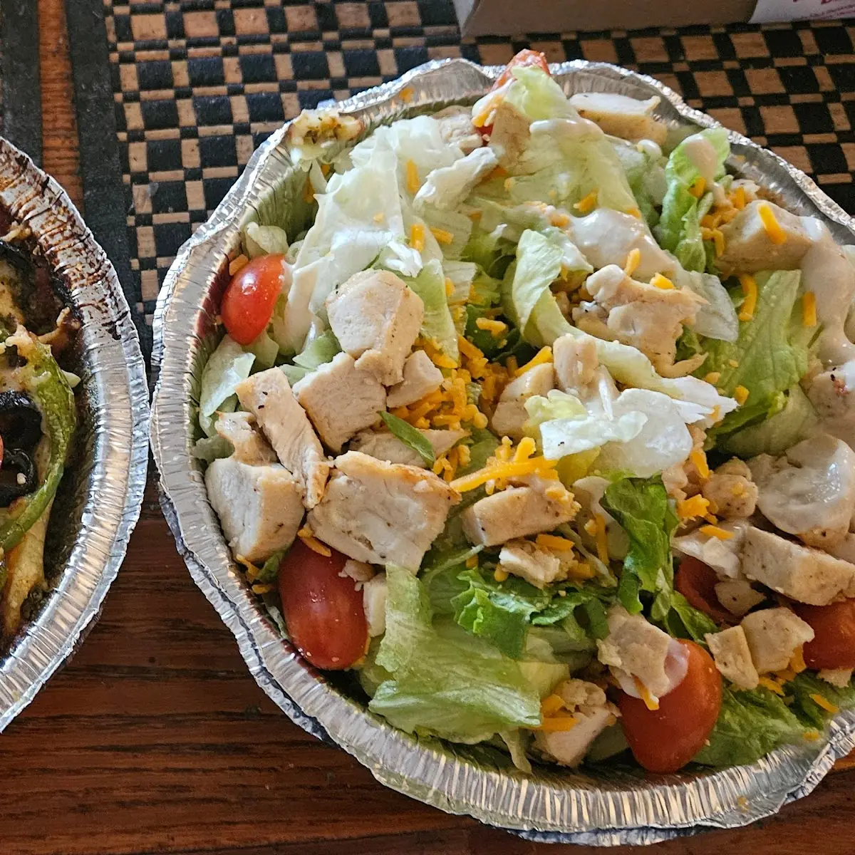 Veggie Pasta Chicken Salad