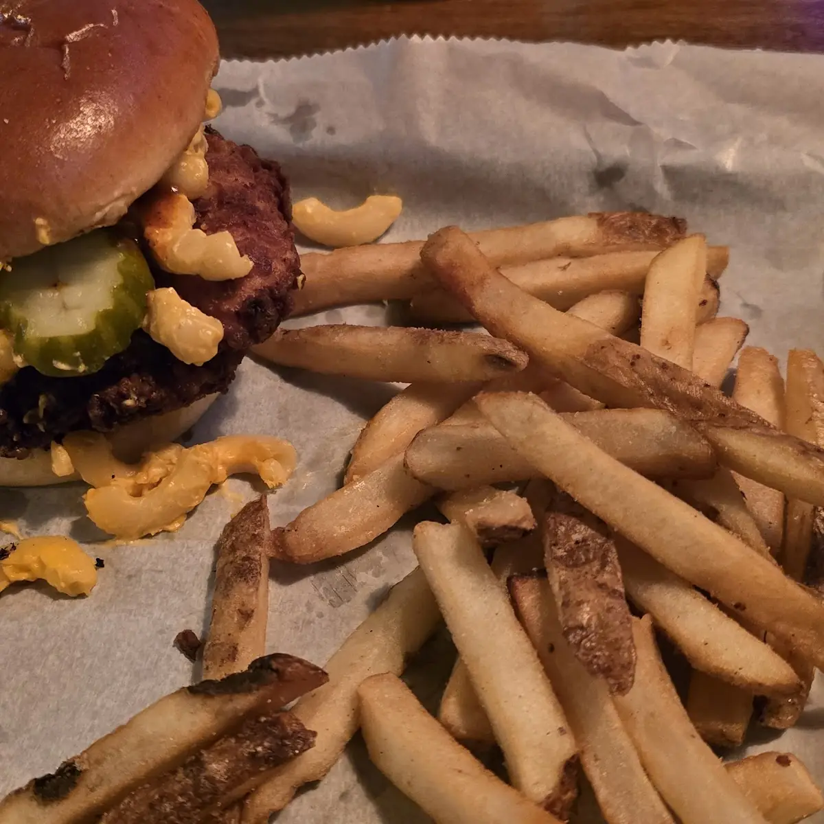 Mac N Cheese Burger