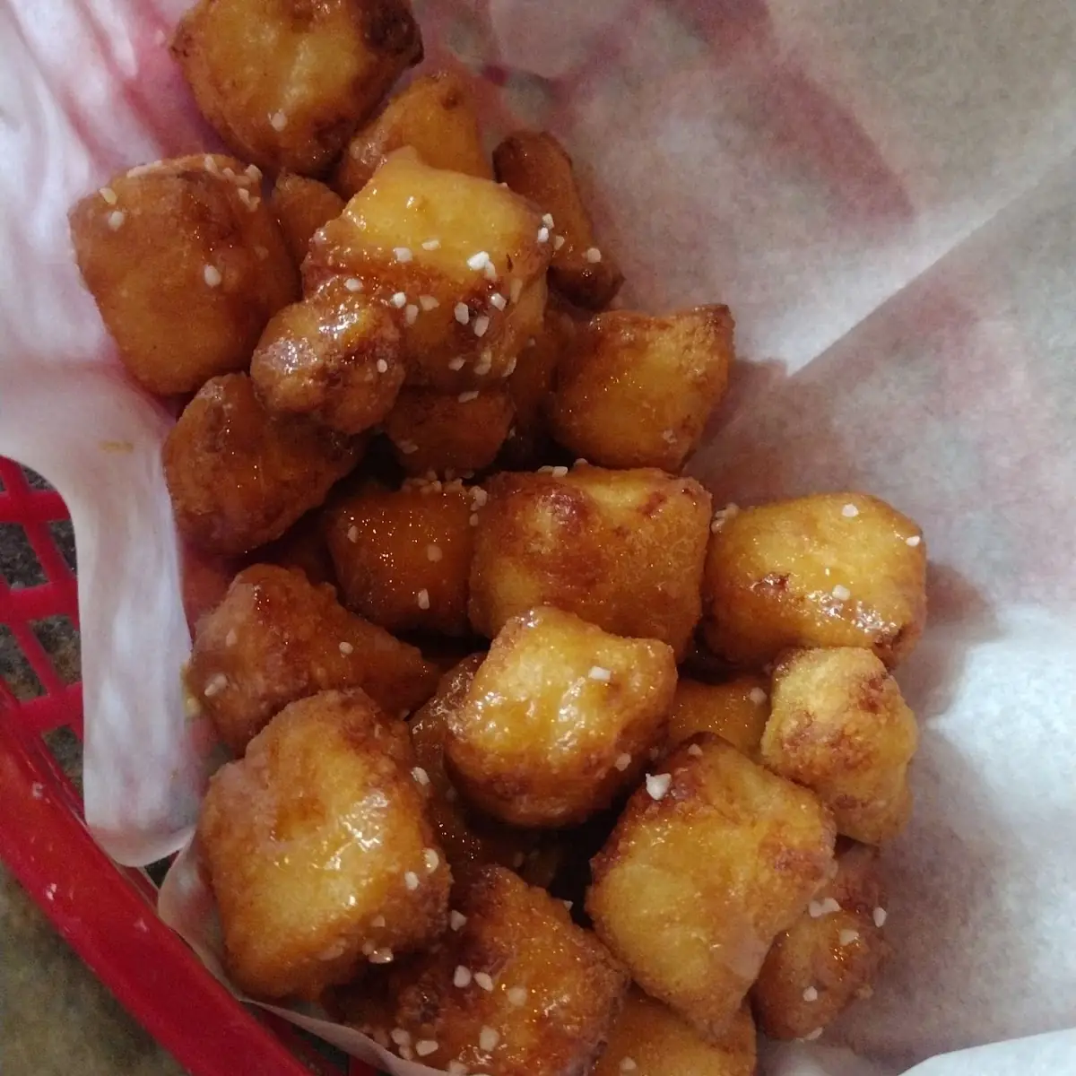 Salted Caramel Cheese Curds
