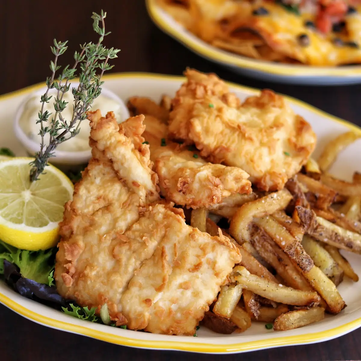 Beer Battered Fish & Chips