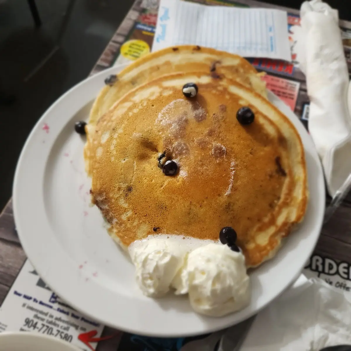 Blueberry Pancakes