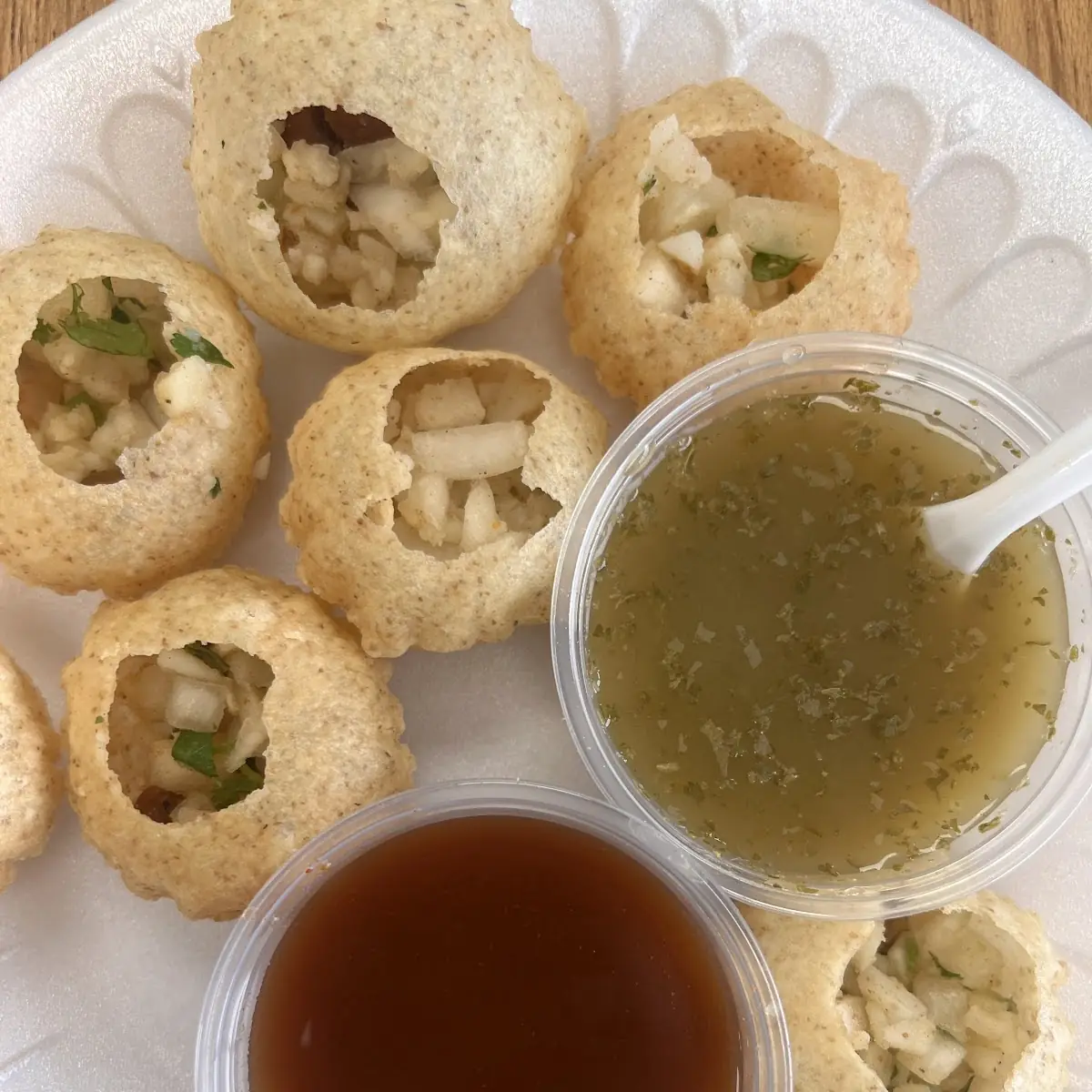 Crispy Pani Puri