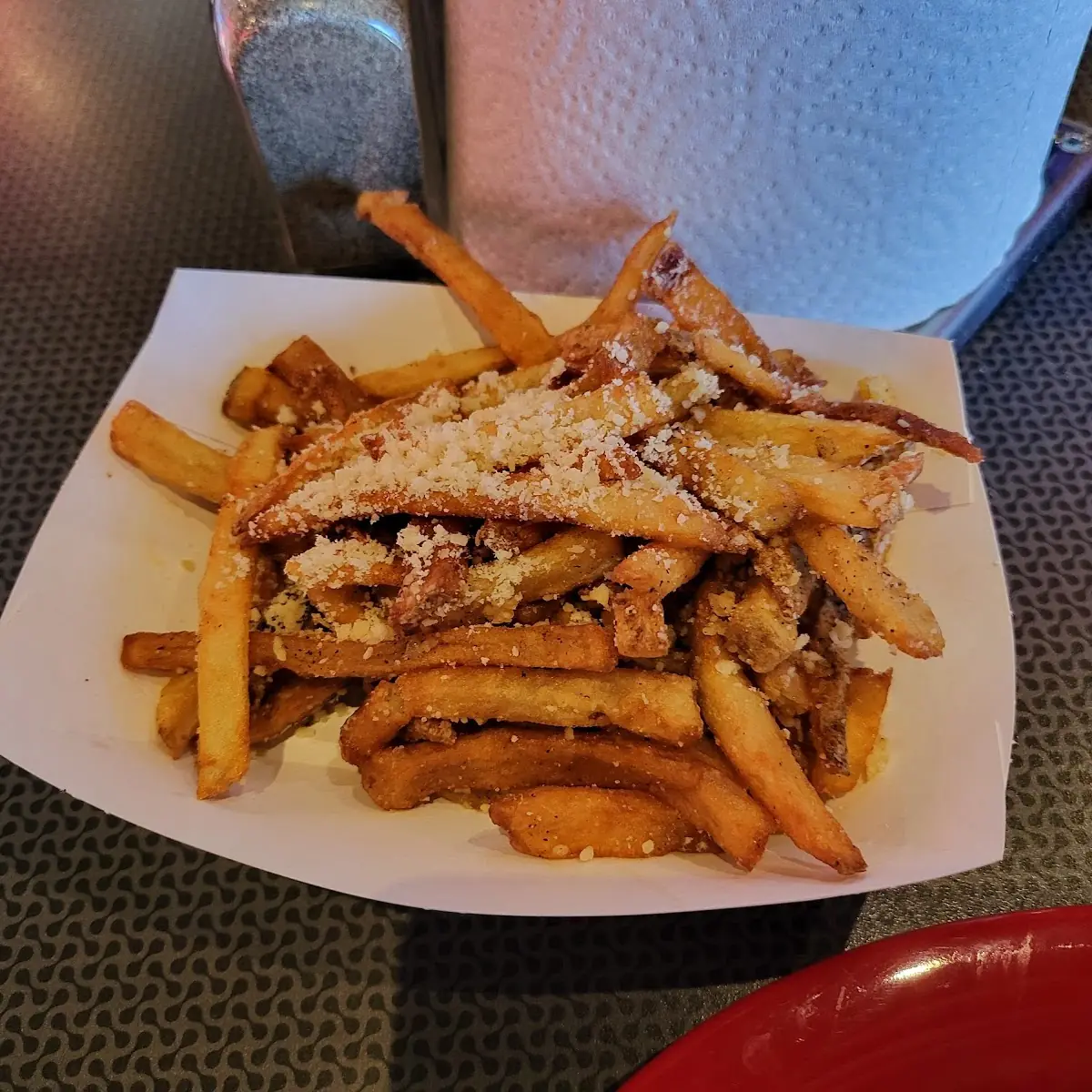Garlic Parm Truffle Fries