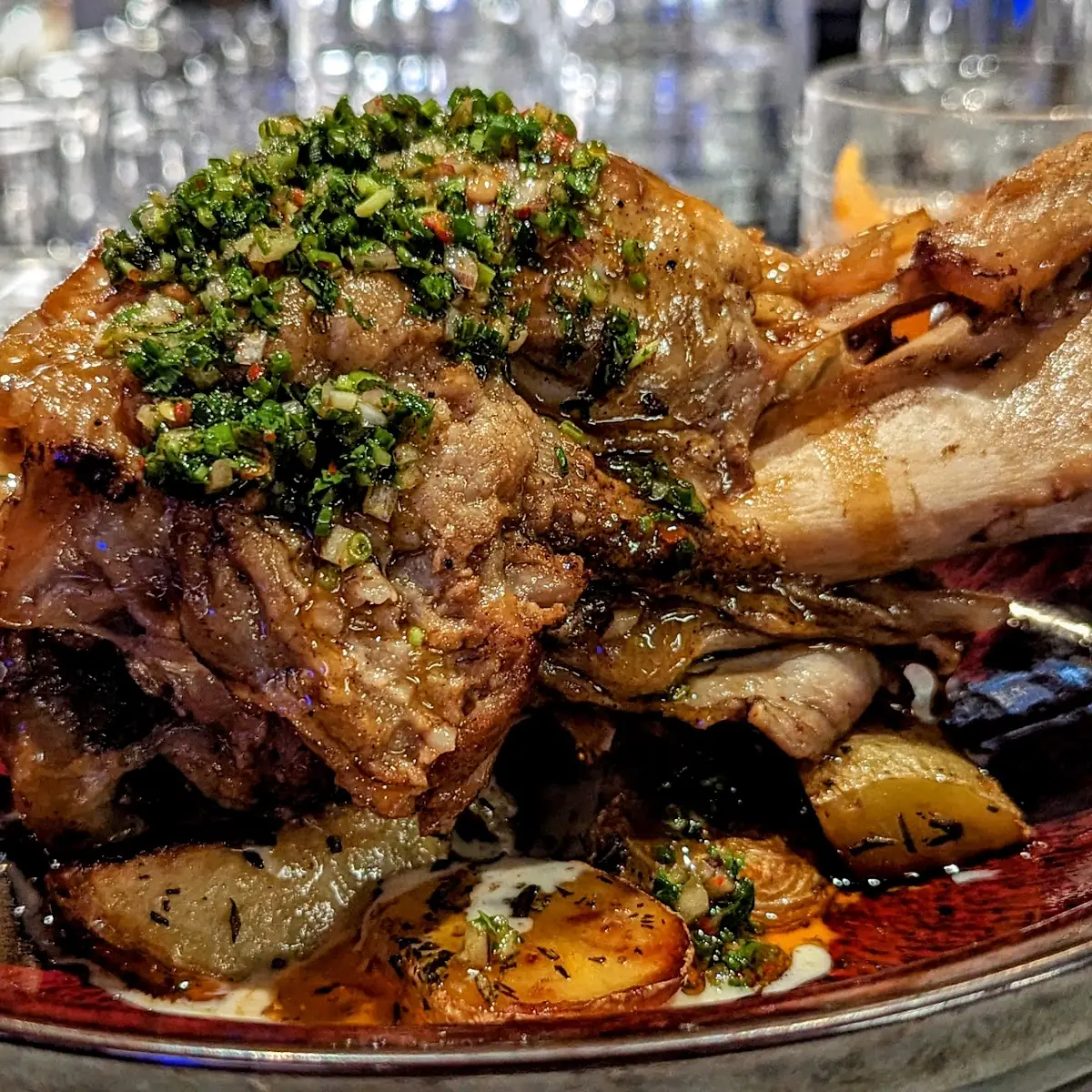 Sherry Braised Pork Shank