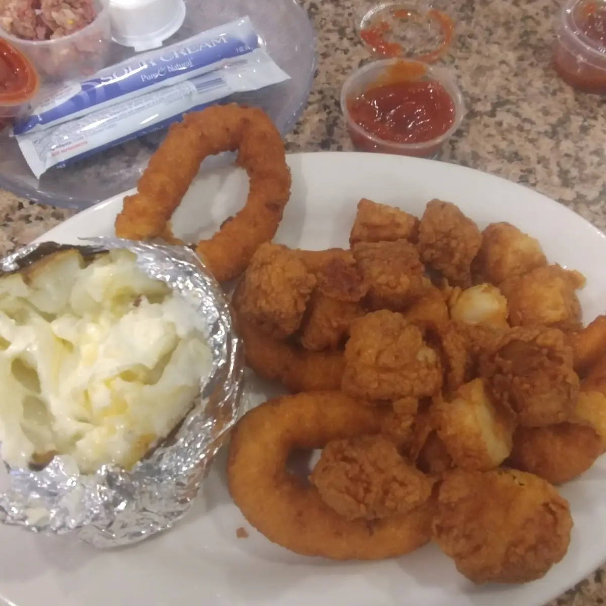 Fried Scallops