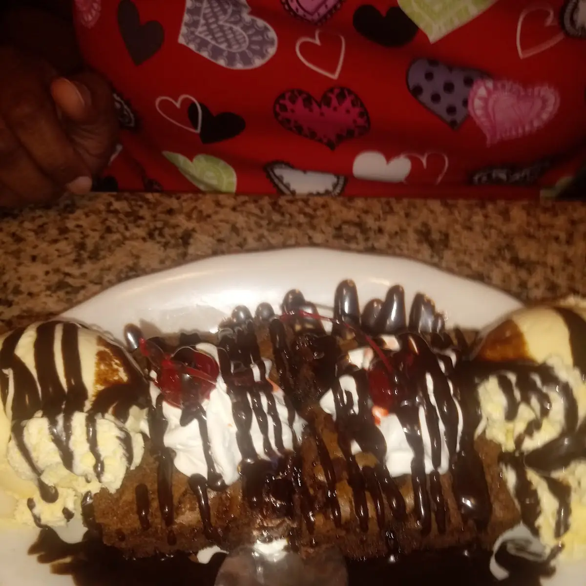 Fudge Brownie a La Mode