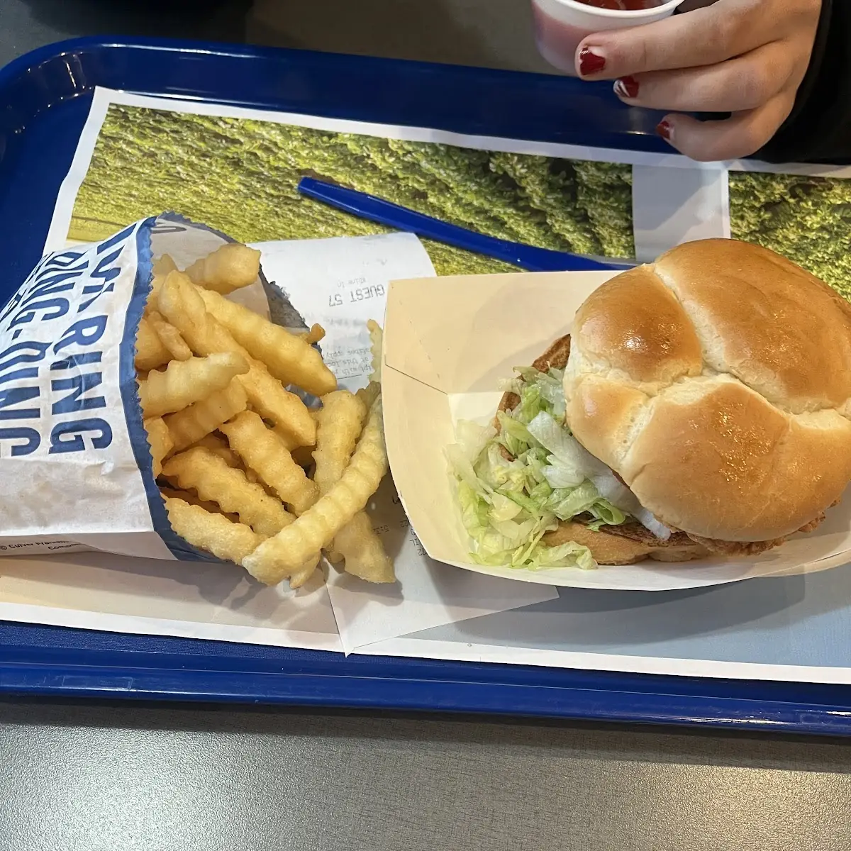 Crispy Chicken Sandwich Combo