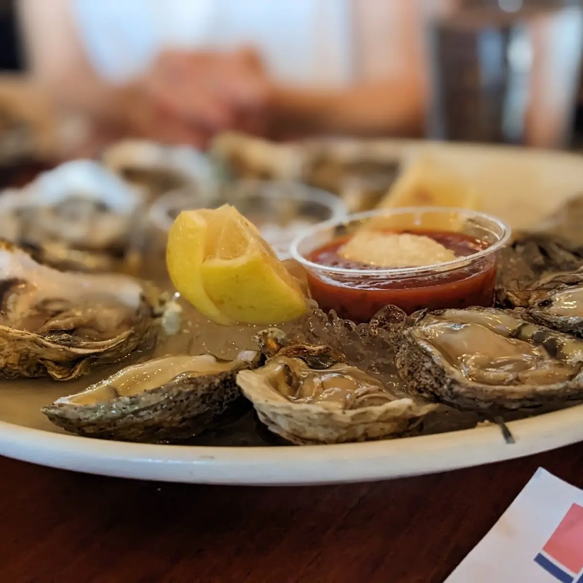 Fresh Oysters on the Half Shell
