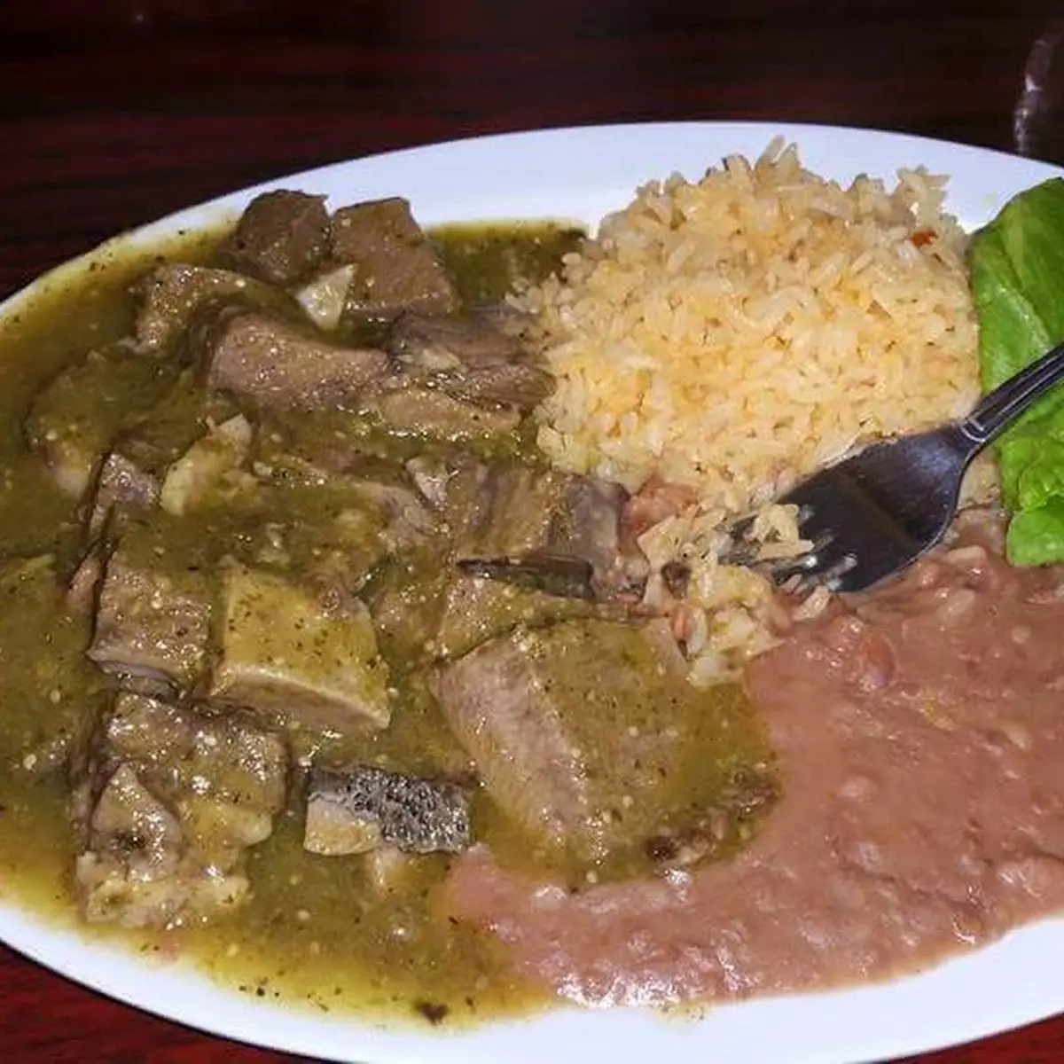De Puerco Pork Stewin Mild Green Sauce