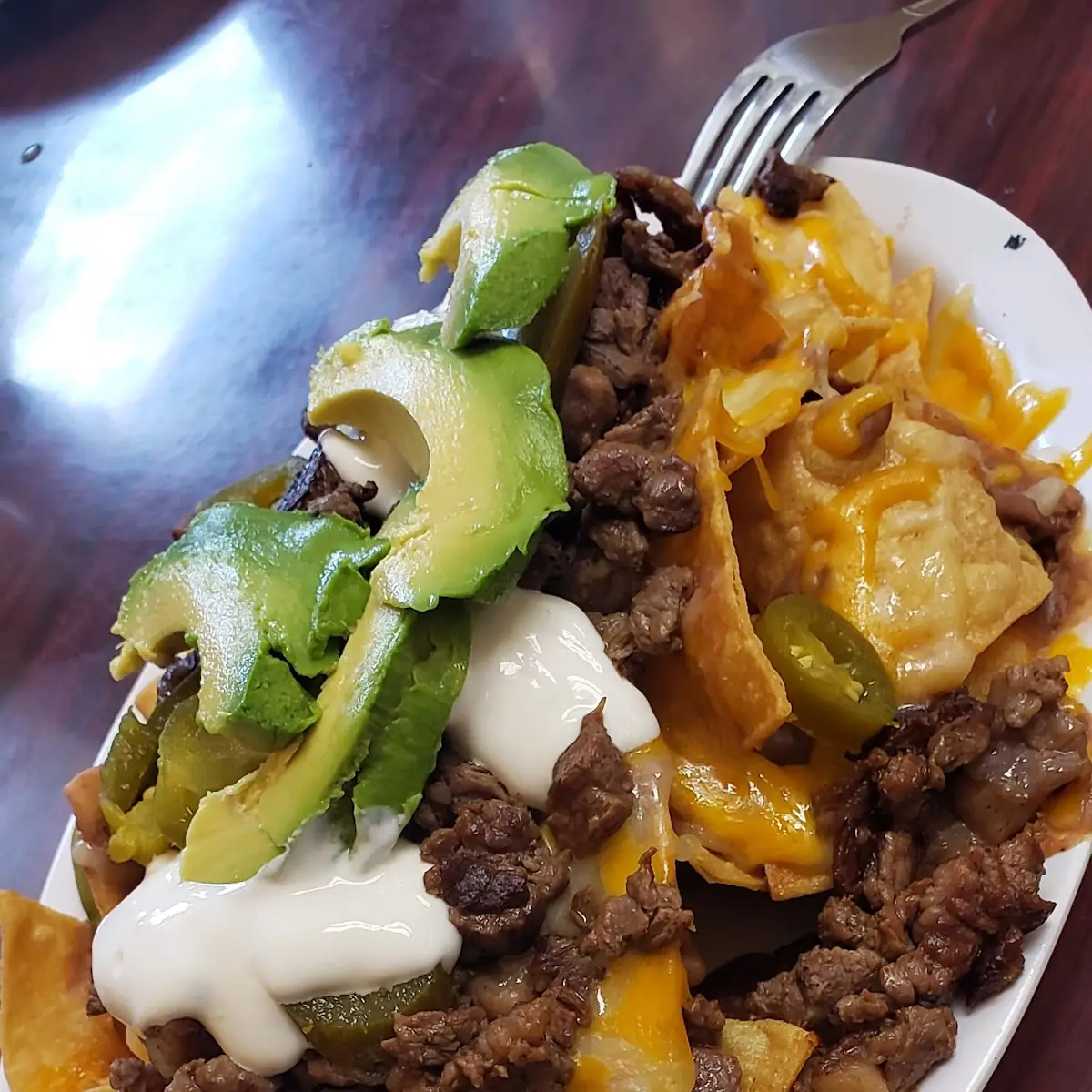 Super Nachos Cheese Nachos