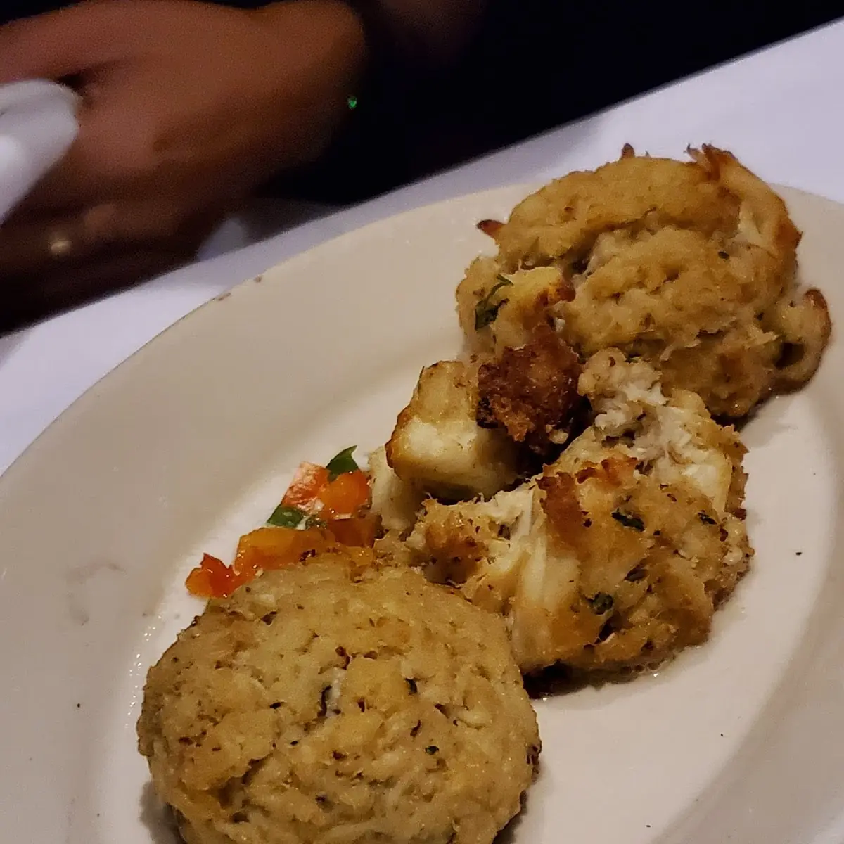 Sizzling Crab Cakes
