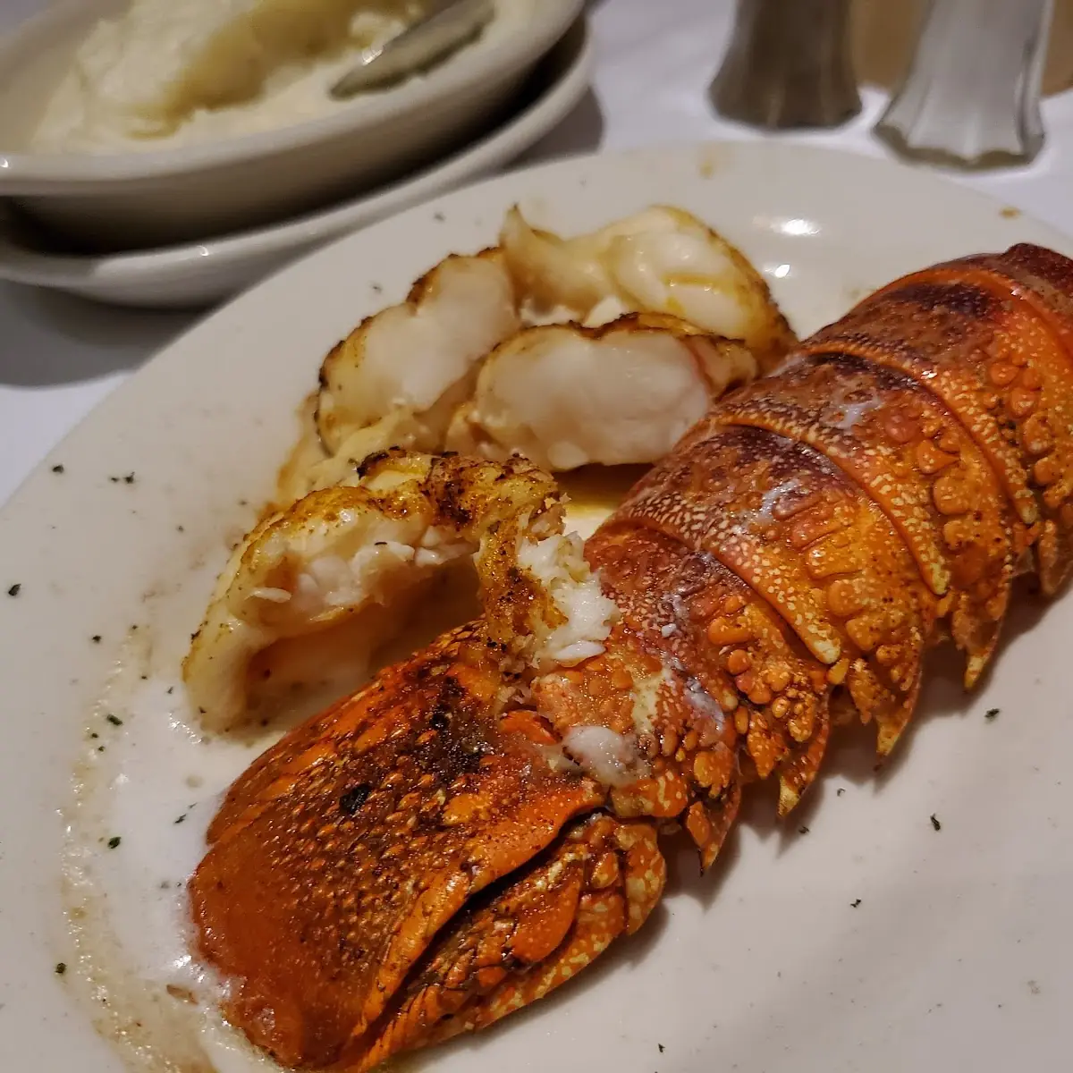 Sizzling Lobster Tail