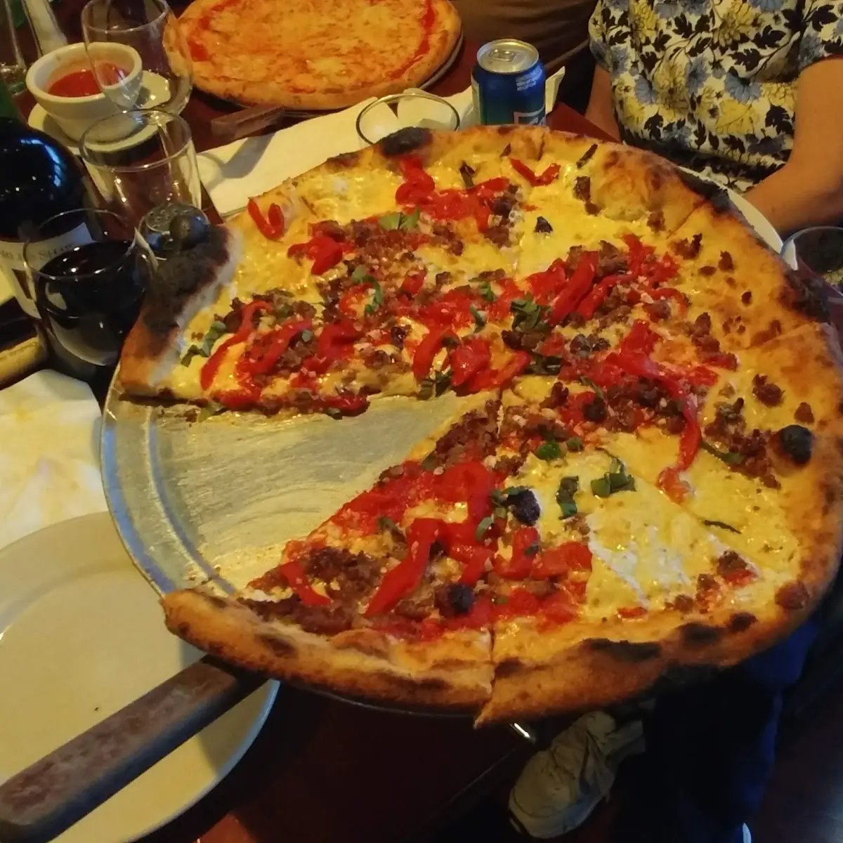 Cheese Pizza with Sausage