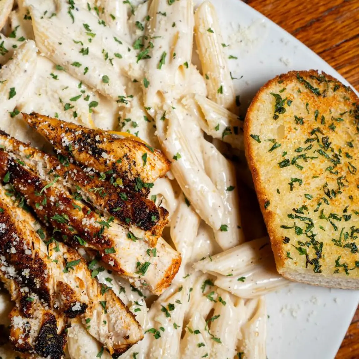 Blackened Chicken Alfredo