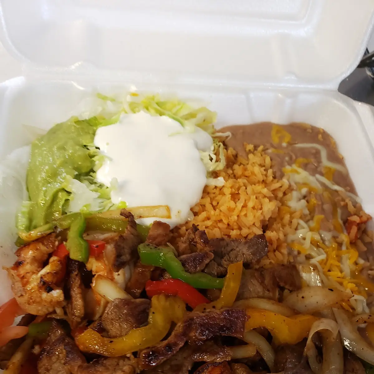 Steak and Shrimp Combination Plate