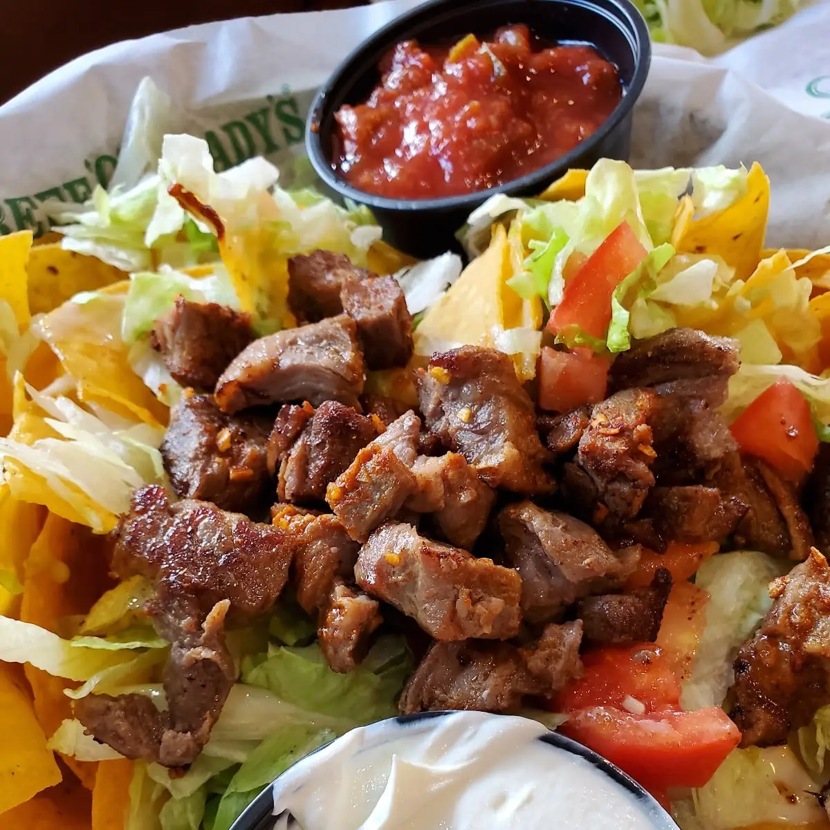 Steak Nachos Supreme