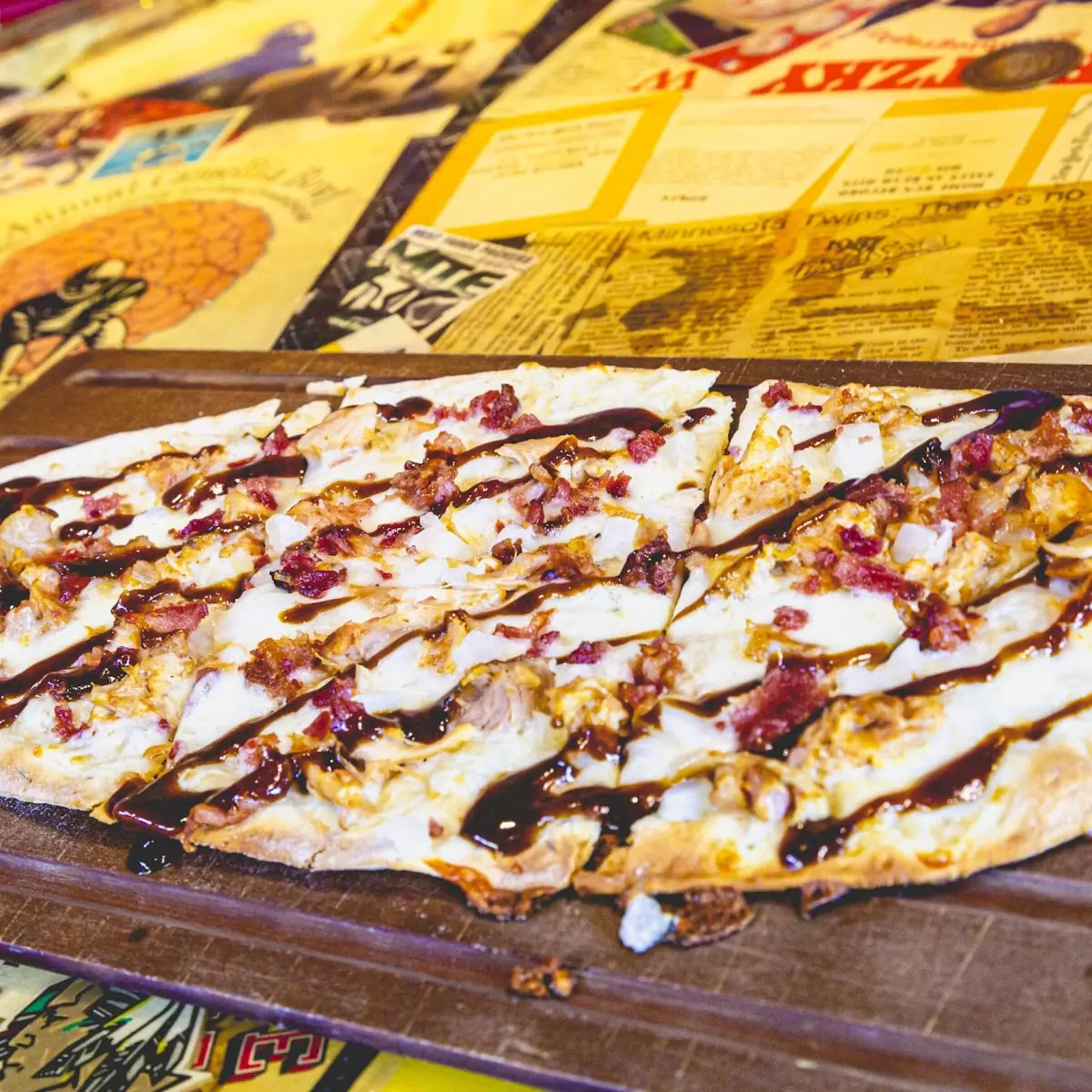 BBQ Chicken Flatbread