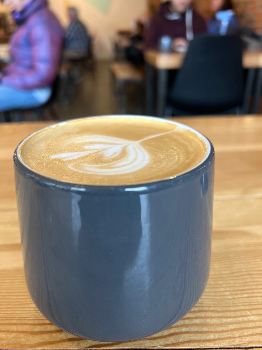 Latte, Bread Milk & Honey Cafe