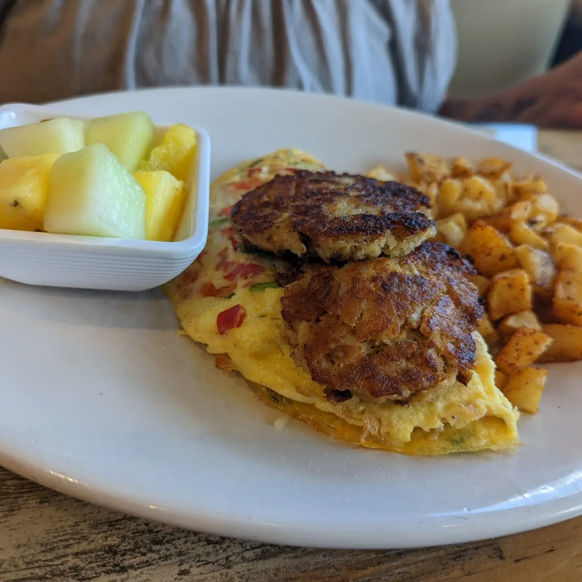 Crabby Omelette