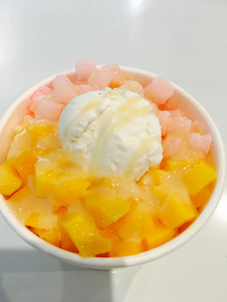 Mango Purple Rice Yogurt