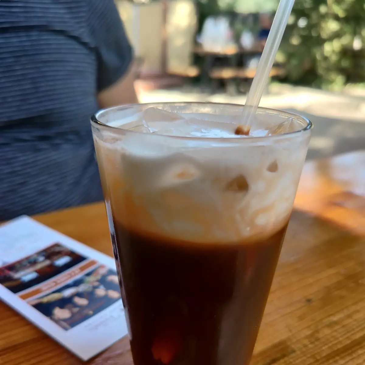 Thai Iced Tea with Coconut Cream
