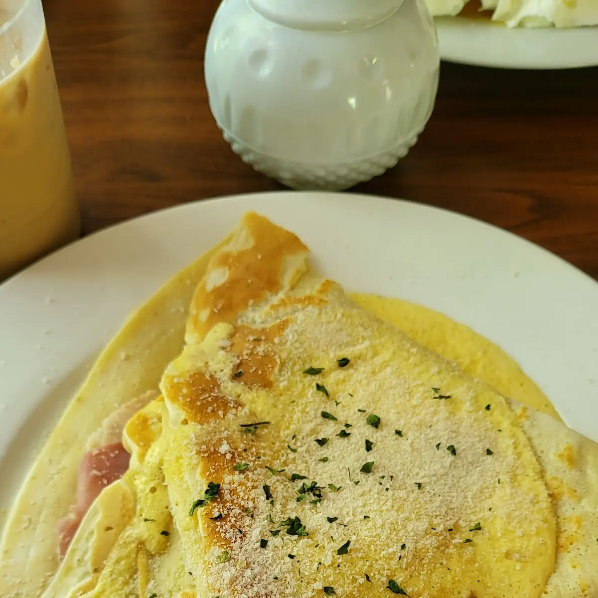 Chicken Cordon Bleu Crepe