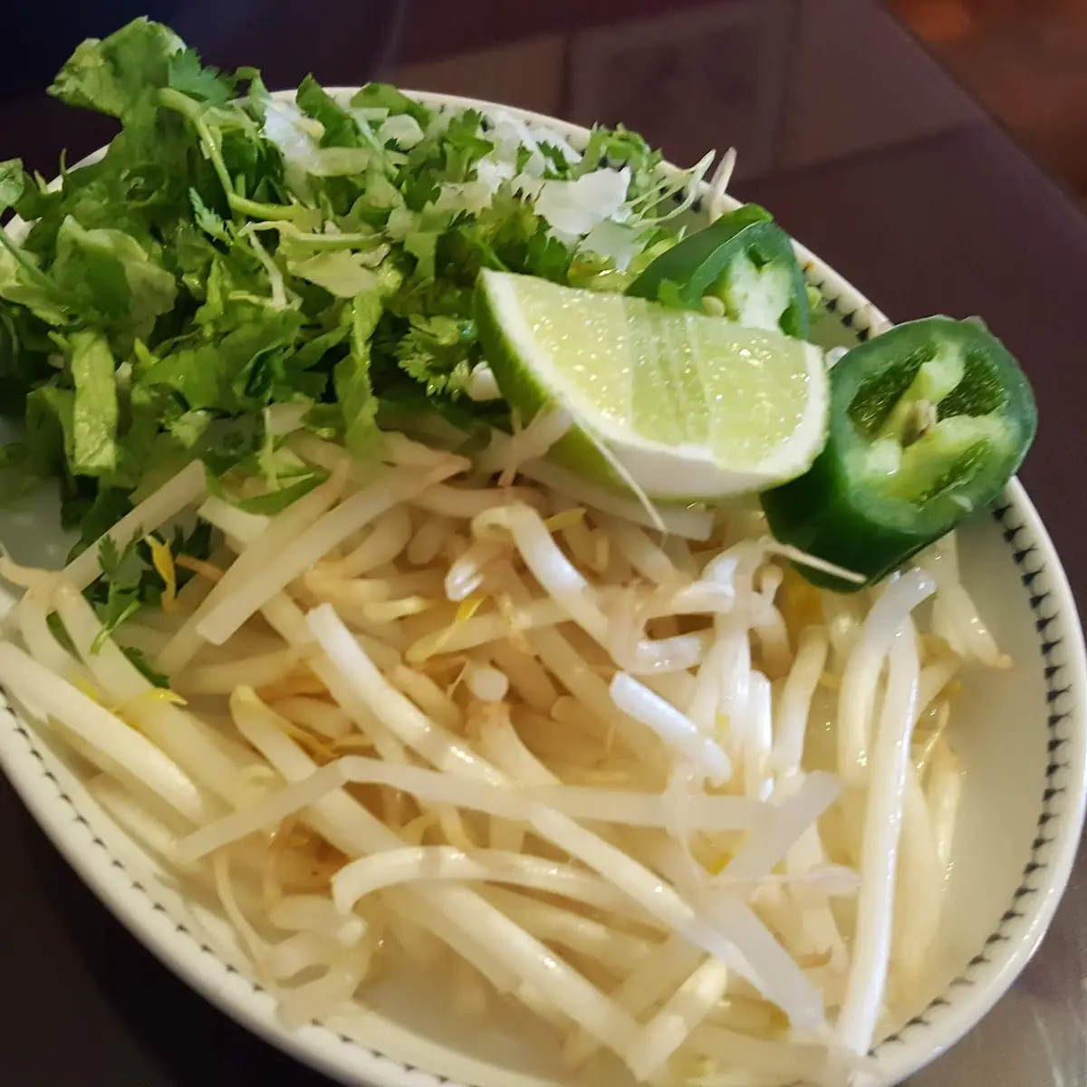 Phở Chay Vegetables