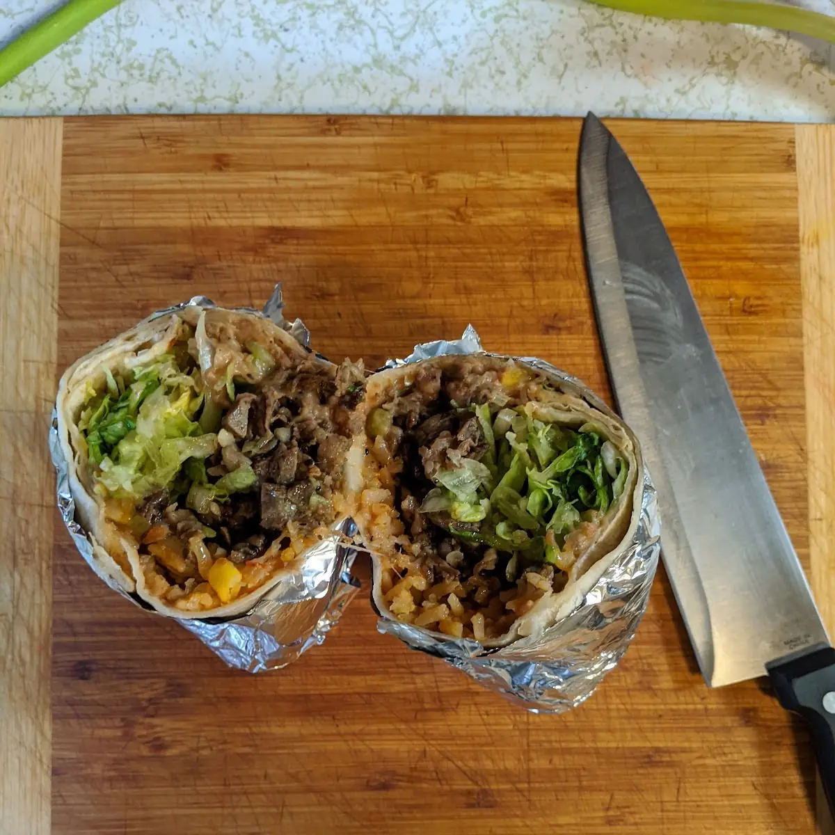 Mexican Steak Burrito