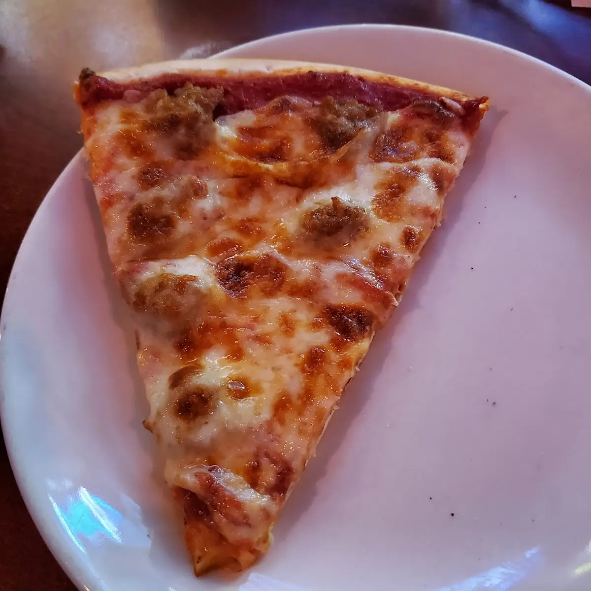 Sausage Pizza Slice