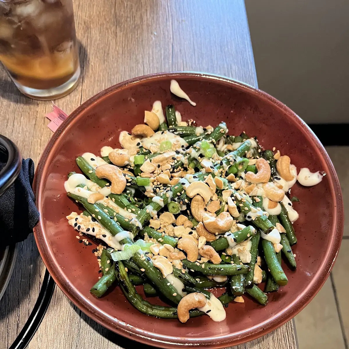 Charred Green Beans