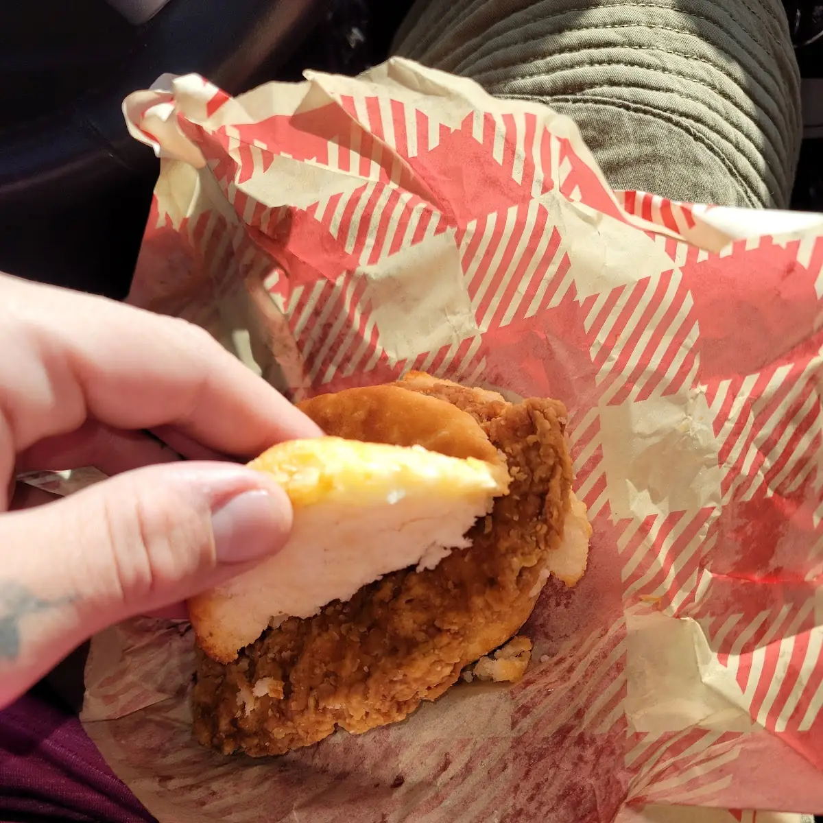 Spicy Chicken Biscuit