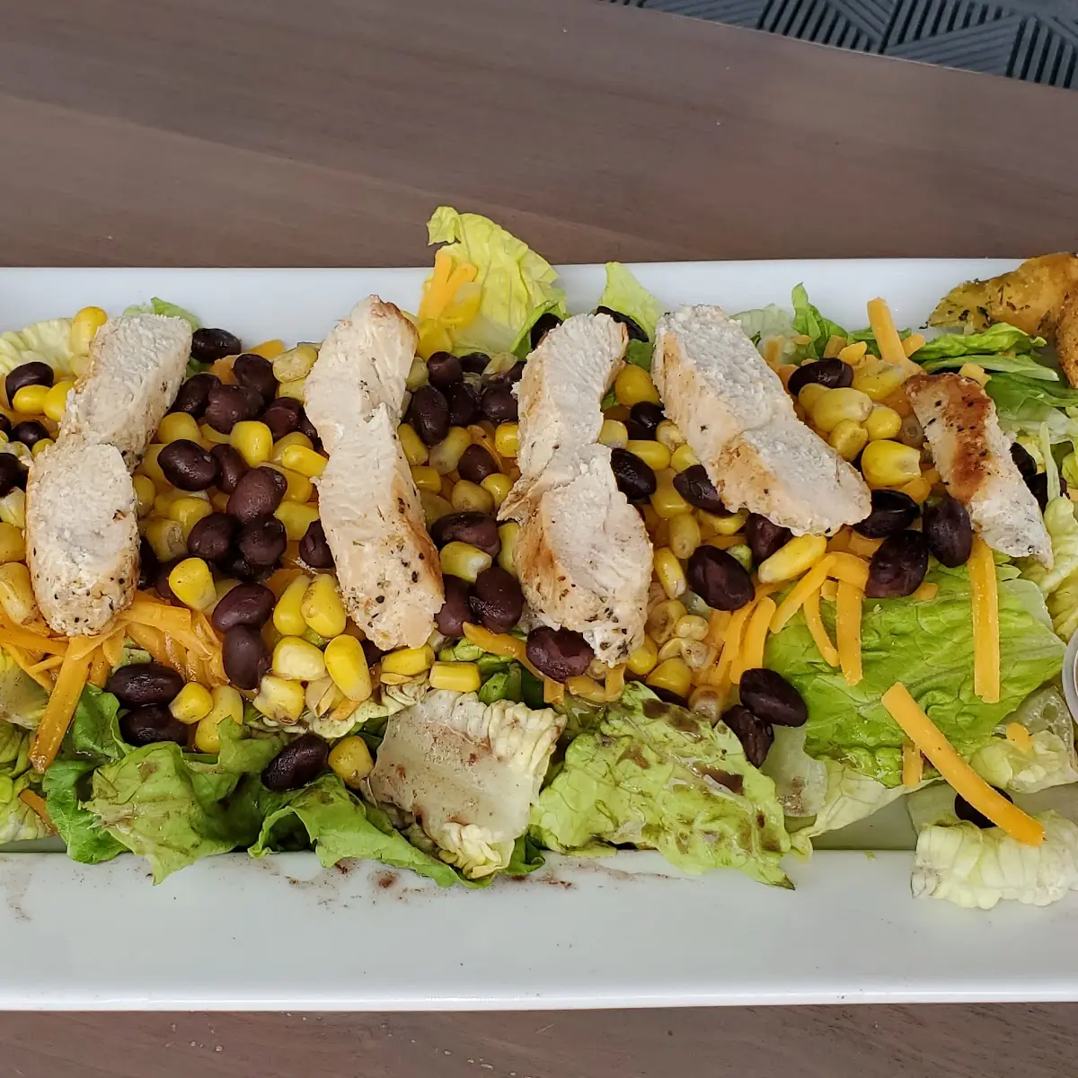BBQ Ranch Chicken Chopped Salad