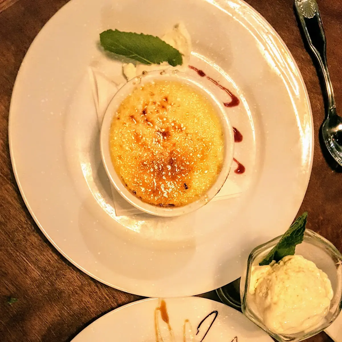 Pecan Pie and Creme Brulee