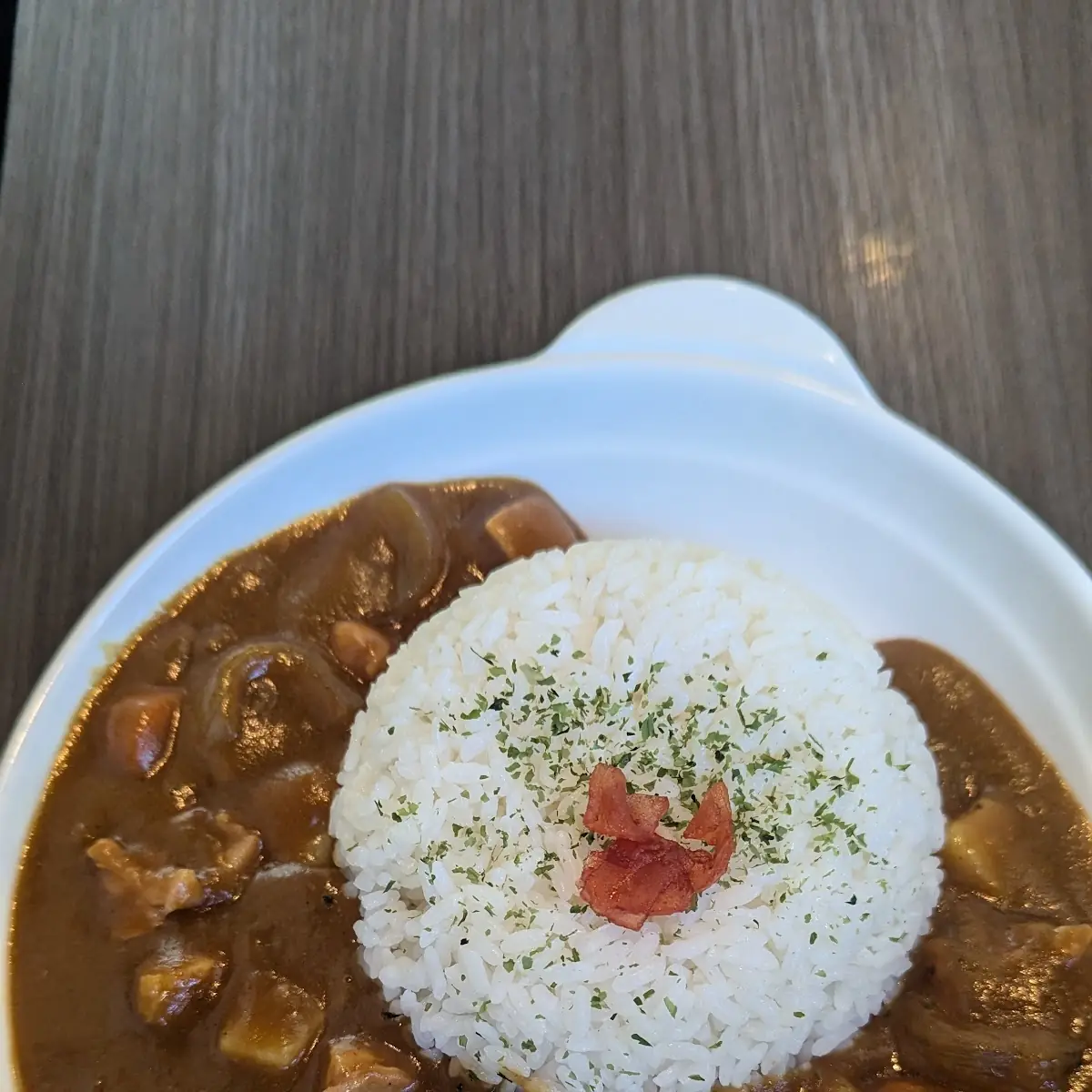 Japanese Chicken Curry with White Rice