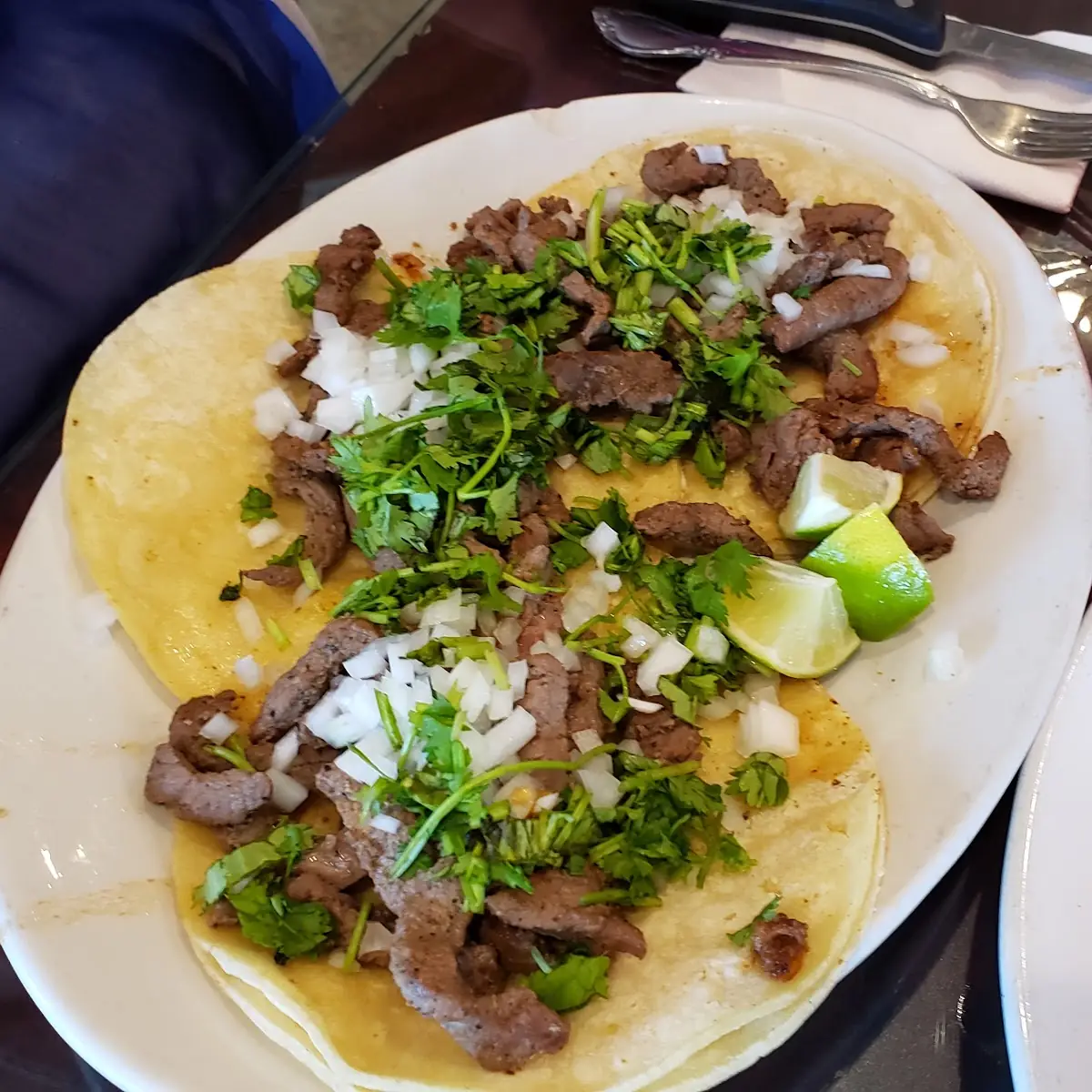 Steak Tacos Al Carbon