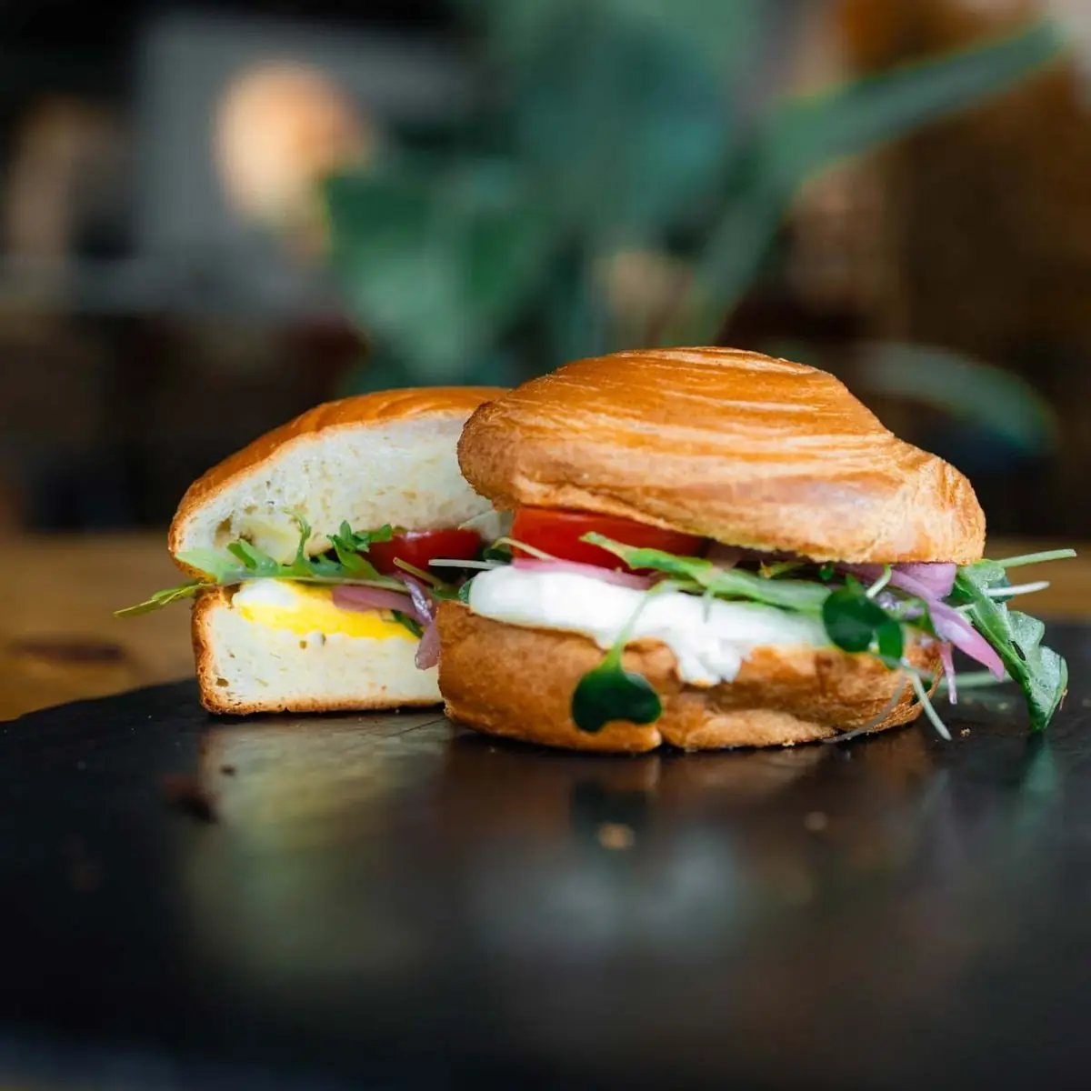 Smoked Salmon Croissant