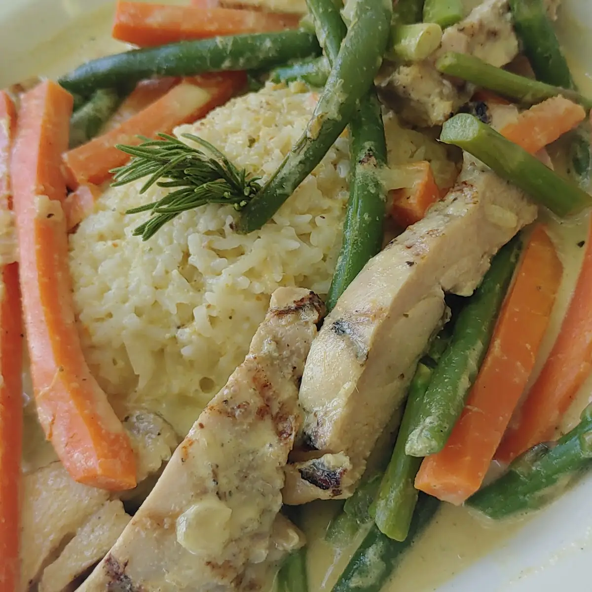 Curry Chicken and Rice